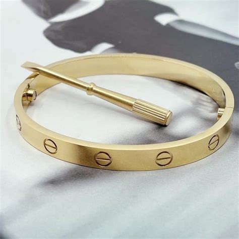 cartier love ring dupe etsy|bracelets that look like cartier.